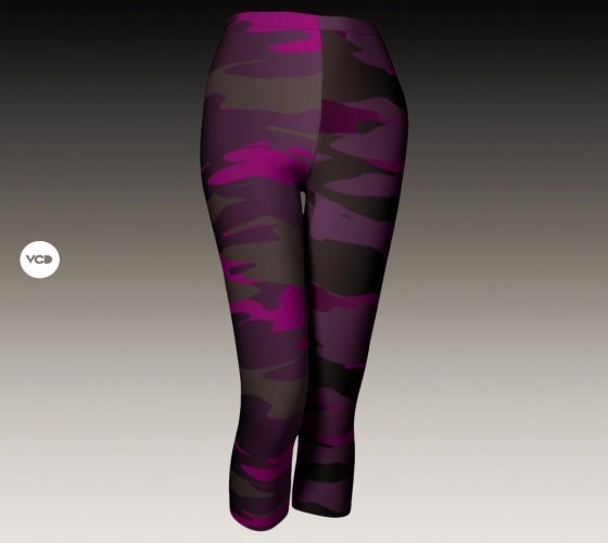 Camo workout hotsell capri leggings