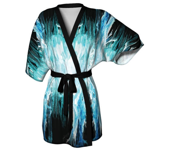 DESIGNER KIMONO, WOMEN'S Designer Luxury Kimono Style Fashion Robe ...