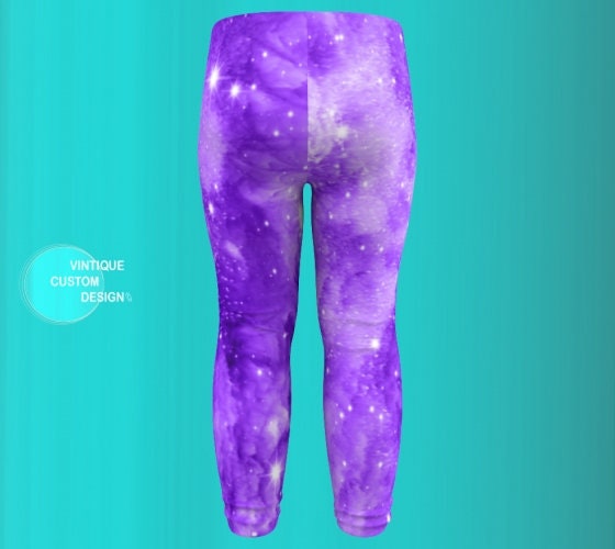 Girls galaxy shop leggings