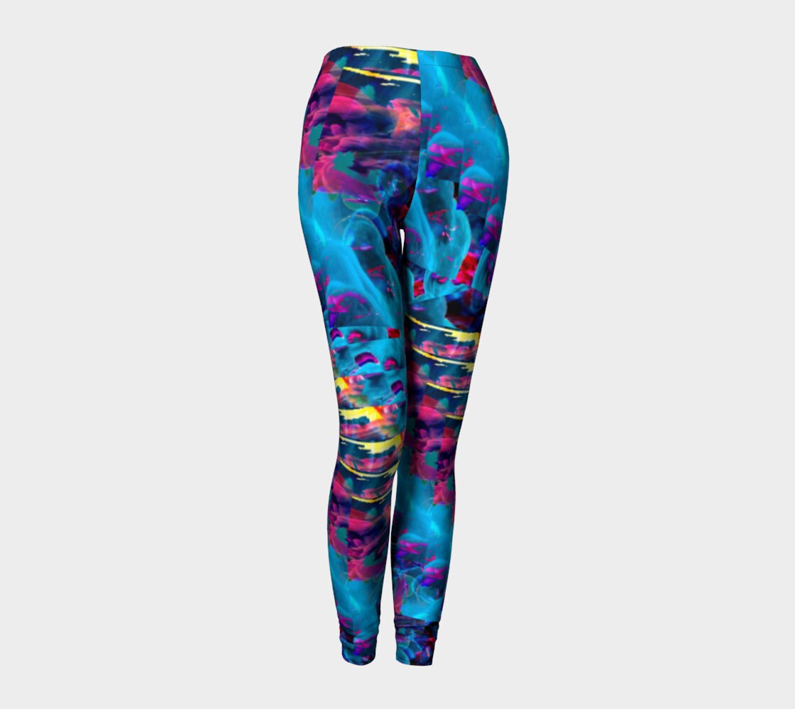 Rave Leggings Burning Man Clothing Festival Leggings Yoga Pants SEXY ...