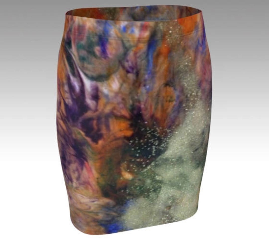 Galaxy Geometric Women's Skirt