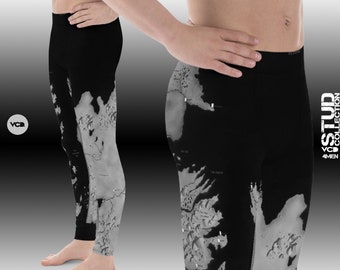 Game of Thrones Map Leggings for Men: Westeros & Essos Yoga Pants