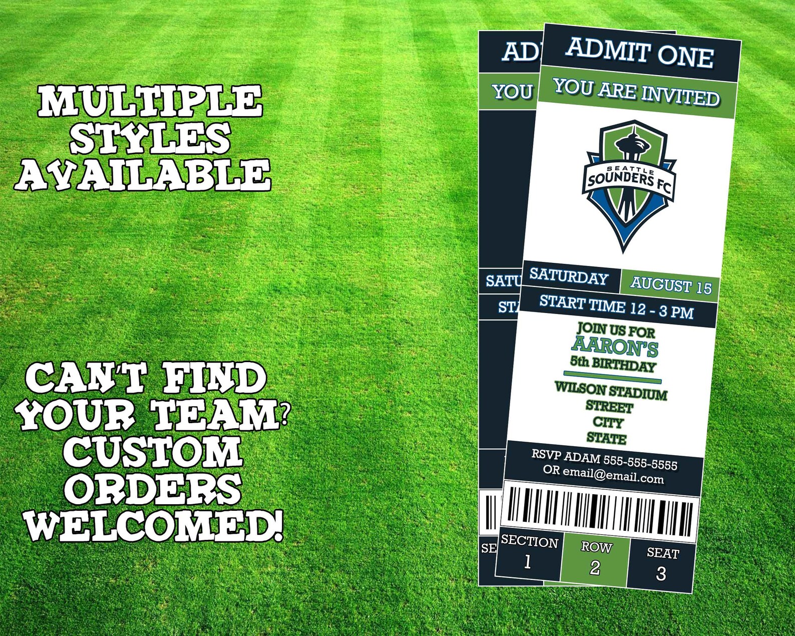 Sounders Tickets 2025 Deni Susette