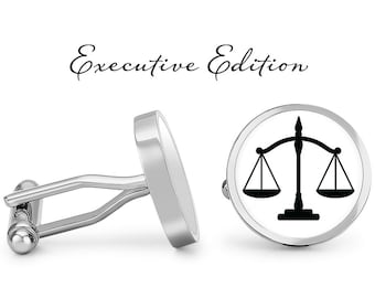 Scales of Justice Cuff Links Judge Cufflinks Scales of Justice Cufflinks Lawyer Wedding Cufflinks,Dome Glass Jewelry