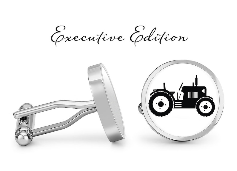 Tractor Cufflinks Directly managed store - Farm Fixed price for sale Cuff Cu Machinery Heavy Links