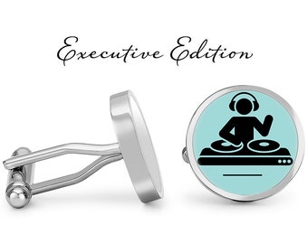 DJ Cufflinks Disc Jockey Cuff Links Mixing Board Cufflink (Lifetime Guarantee) S1946