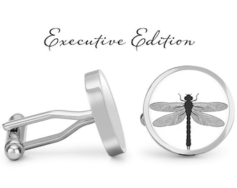 Dragonfly Cufflinks Dragonflies Cuff Links (Lifetime Guarantee) S1893