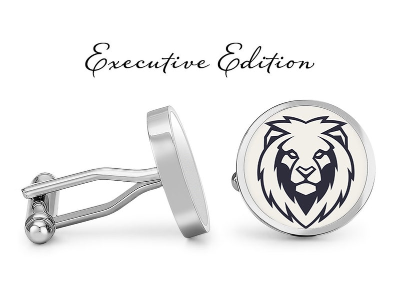 Lion Cufflinks Lions Cuff Links Lifetime Guarantee S2082