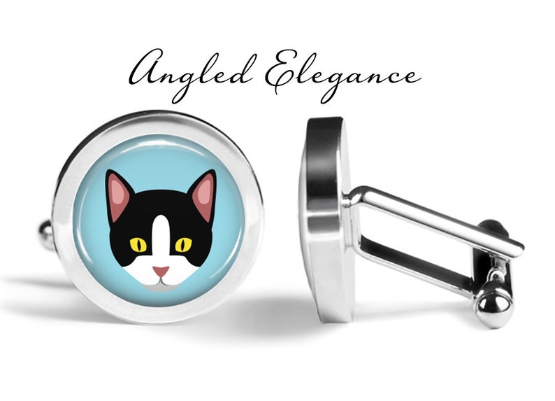 Aegean Cat Cufflinks Cat Wedding Cufflinks Lifetime Guarantee S0878 Aegean Cufflinks Cat Cuff Links Pair
