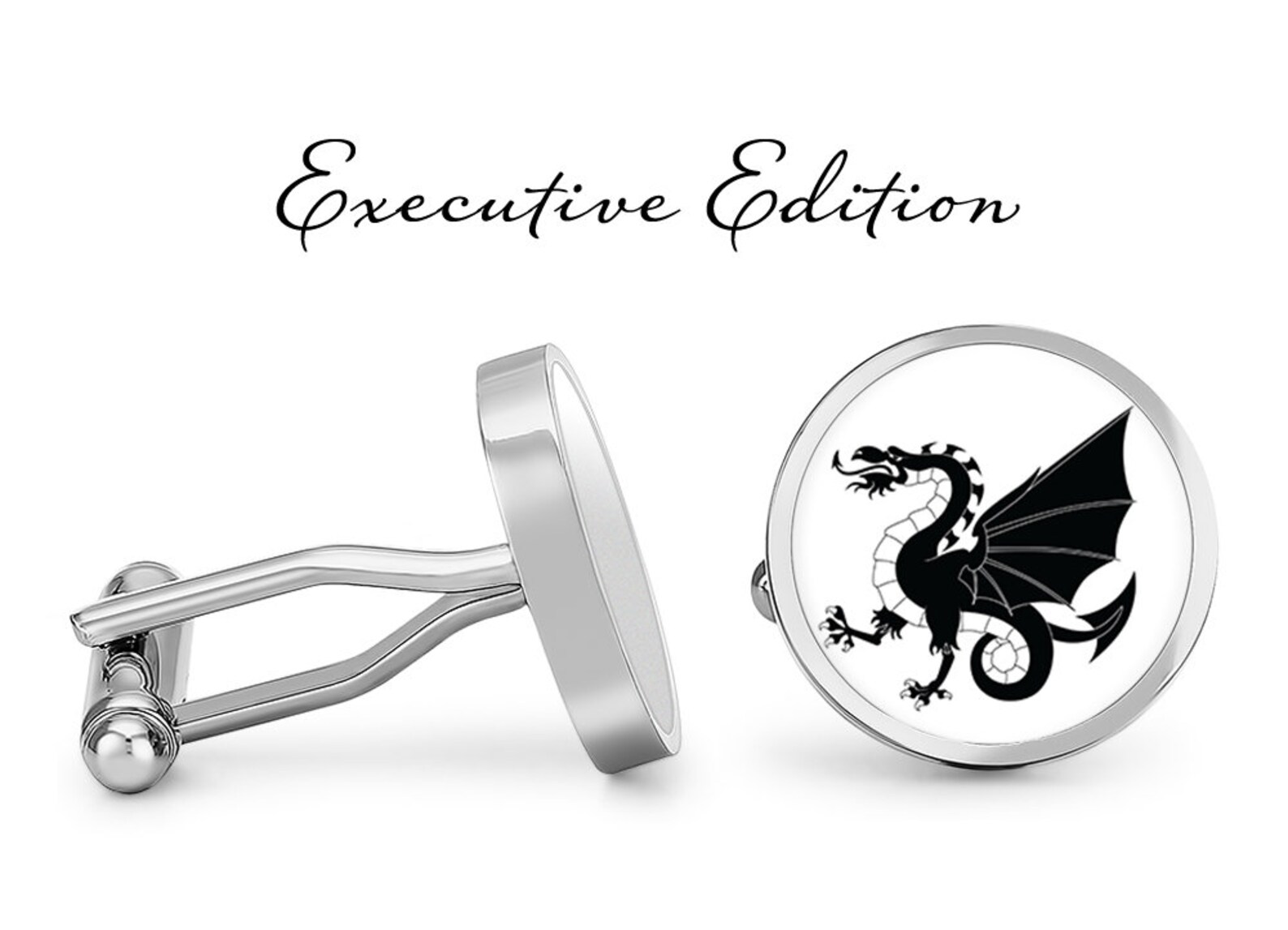 Dragon Cufflinks Chinese New Year Cuff Links (lifetime Guarantee) S1861