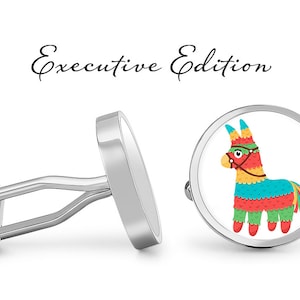 Pinata Cufflinks Mexican Piñata Cuff Links (Lifetime Guarantee) S1867