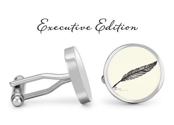 Personalised Engraved Message Box Select Gifts Surfer Ocean Cufflinks Solid Sterling Silver 925