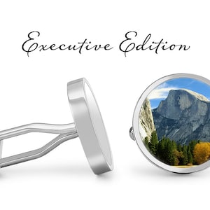 Half Dome Cufflinks Yosemite National Park Cuff Links California Cufflink (Lifetime Guarantee) S2170