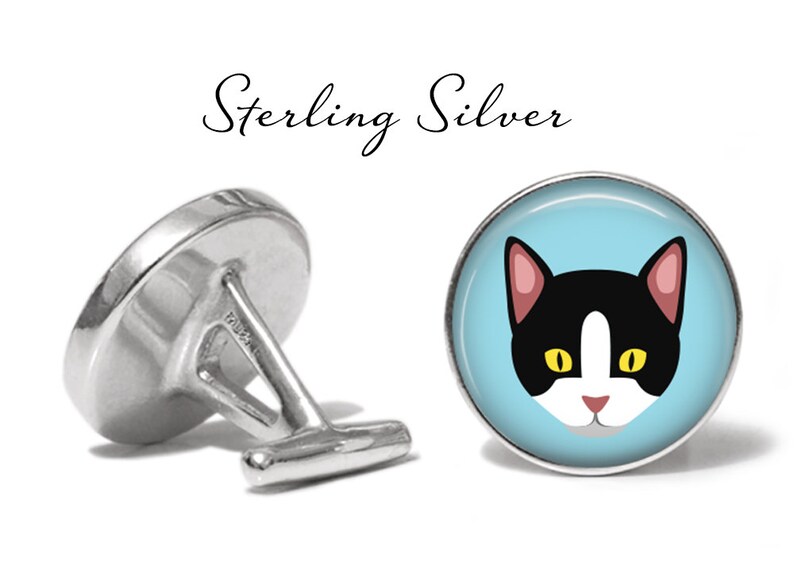Aegean Cat Cufflinks Cat Wedding Cufflinks Lifetime Guarantee S0878 Aegean Cufflinks Cat Cuff Links Pair