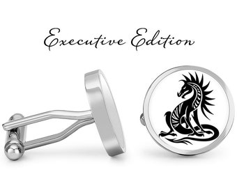 Dragon Cufflinks Dragons Cuff Links (Lifetime Guarantee) S1860