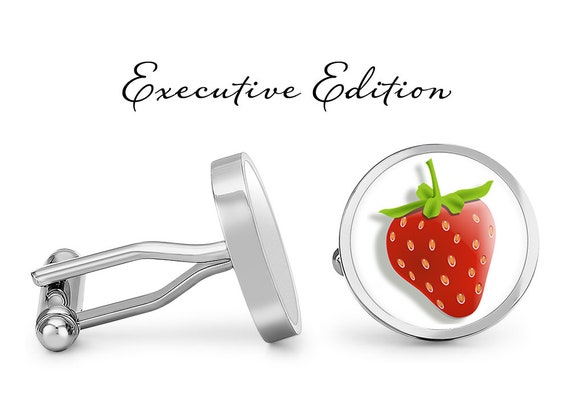 Strawberry Cufflinks