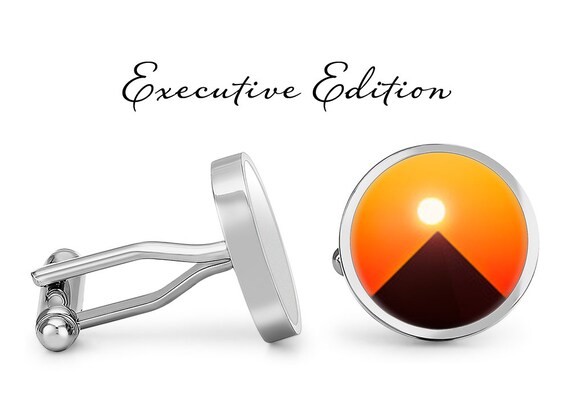 Egyptian Pyramids Cufflinks