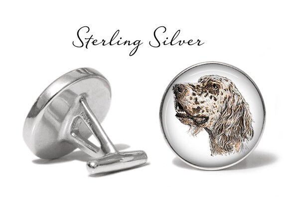 Inglese Setter Gemelli Gemelli Sers Cani Gemelli Links Garanzia a vita S1926 Etsy Italia