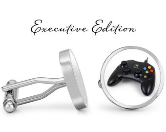 Video Game Cufflinks - Game Controller Cufflinks - Gamer Cufflink - Game Console Cuff Links (Pair) Lifetime Guarantee (S0592)