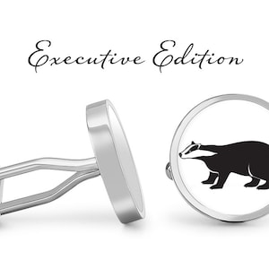 Badger Cufflinks Badgers Cuff Links (Lifetime Guarantee) S1982