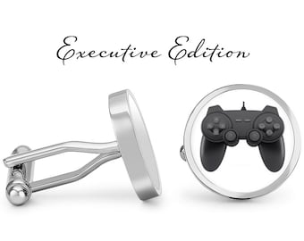 Video Game Controller Cufflinks - Gamer Cufflinks - Gaming Cufflinks - Video Game Cuff Links (Pair) Lifetime Guarantee (S0604)