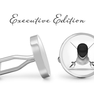 Fencing Cufflinks Fencing Sword Fighting Cuff Links Pair Lifetime Guarantee S1227 Executive Edition