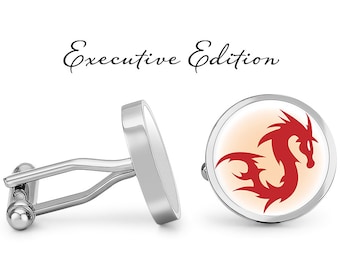 Dragon Cufflinks Dragons Cuff Links (Lifetime Guarantee) S1859