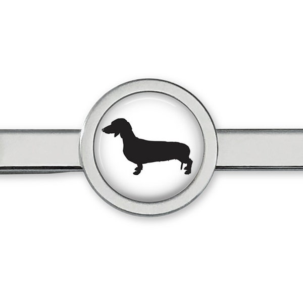 Wiener Dog Tie Clip Dachshund Tie Bar (Lifetime Guarantee) T1488