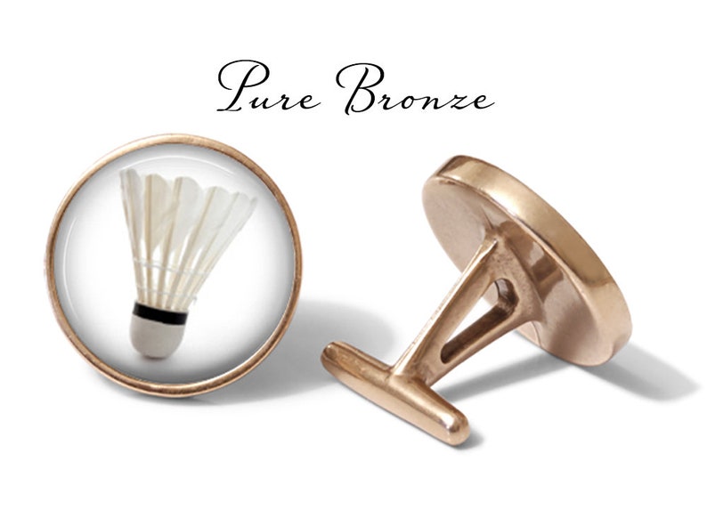 Sports Cuff Links Badminton Cufflinks Lifetime Guarantee Wedding Cufflink Pair S0637 Shuttlecock Cufflinks