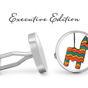 Piñata Cufflinks Piñatas Cuff Links (Lifetime Guarantee) S1873