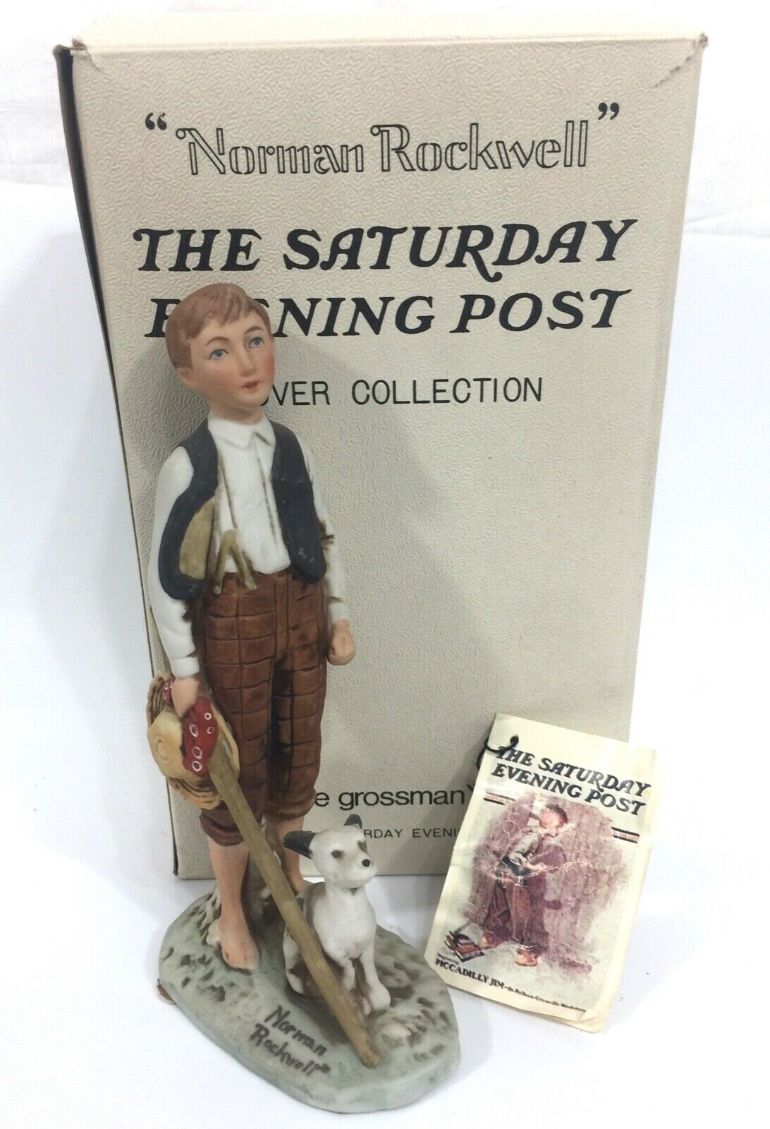 1974 Dave Grossman Figurine: Norman Rockwells - Etsy Finland