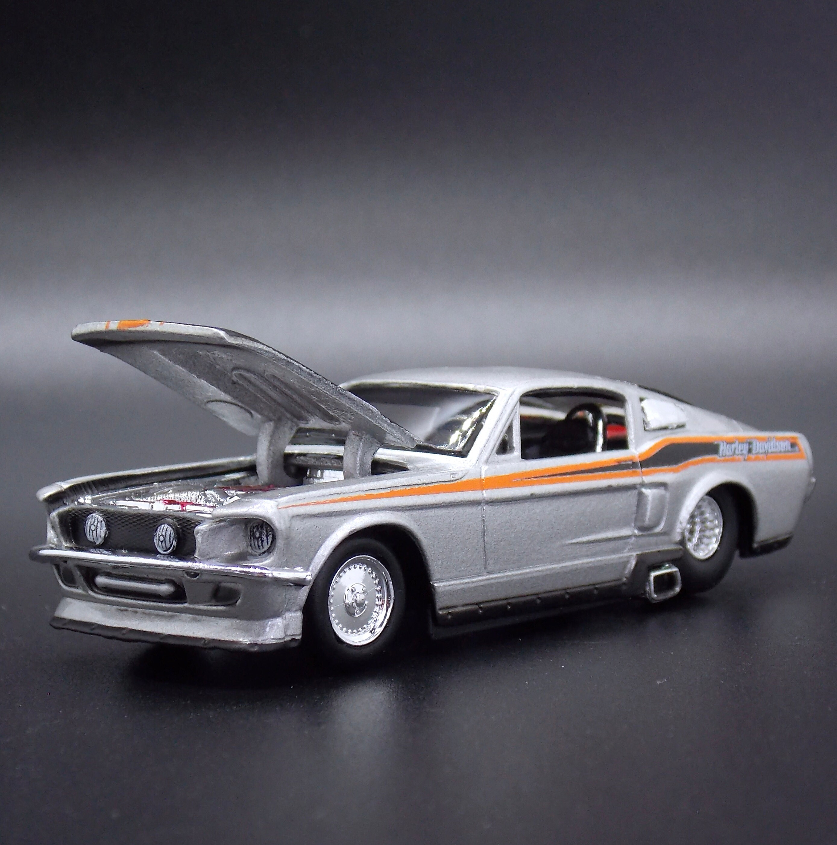 1967 Ford Mustang GT Harley-davidson Custom Diecast Scale - Etsy