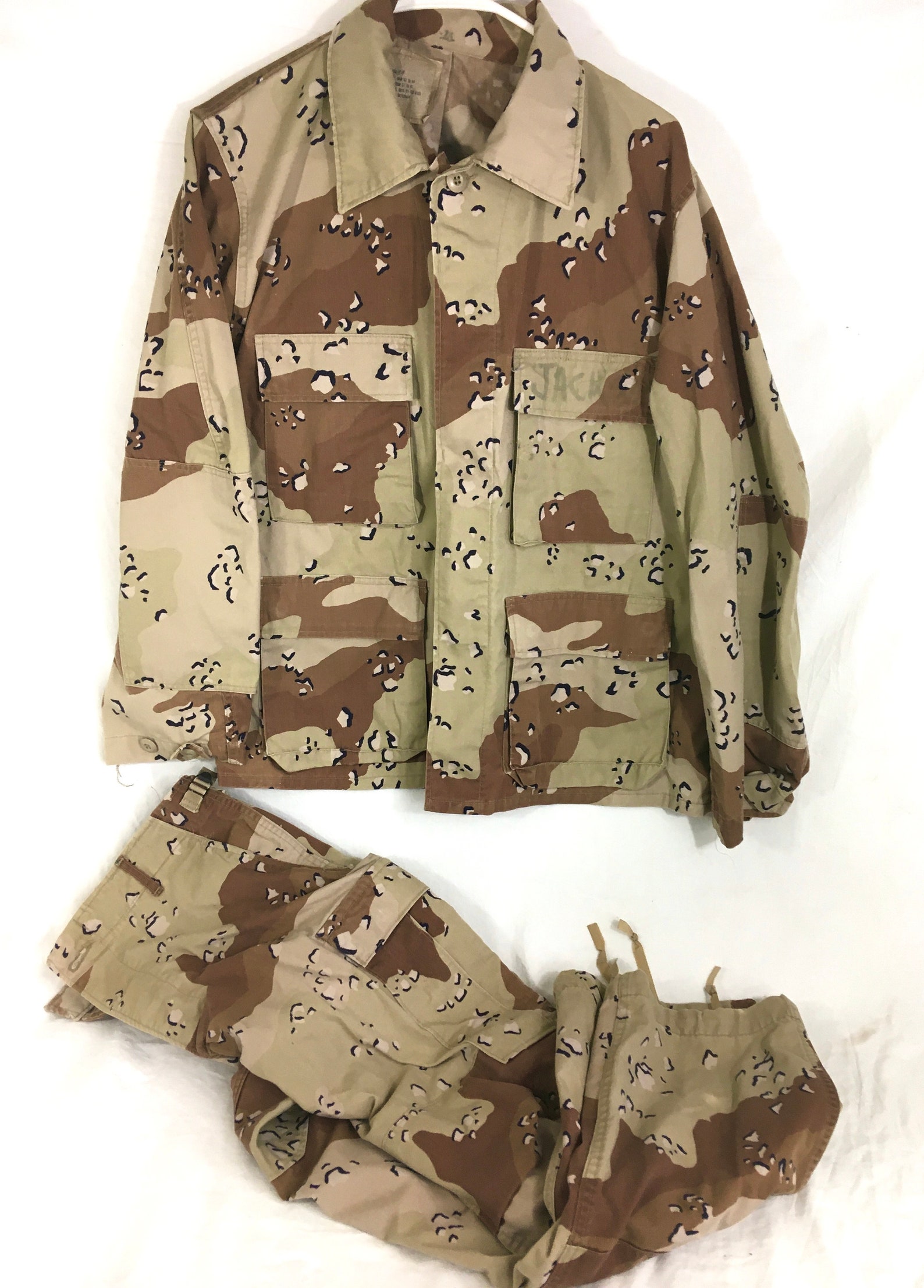 Us army 6 color desert storm dbdu shirt pants combat uniform etsy