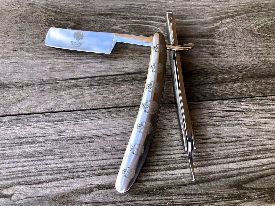 Straight Edge Sliding Razor Biker Skull Special Edition Straight Edge ...