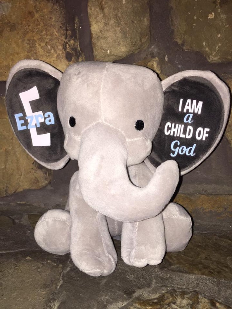 Personalized Baby Elephant Gift New baby gift babyshower Etsy