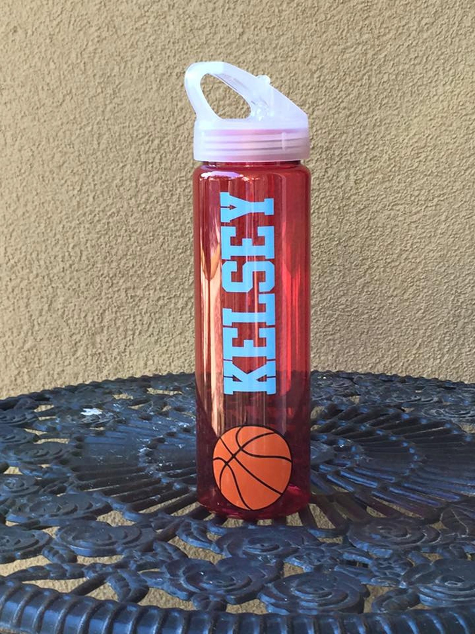 Personalized Basketball Water Bottle BPA Free Stocking Etsy