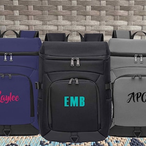 Personalized Insulated Backpack Cooler