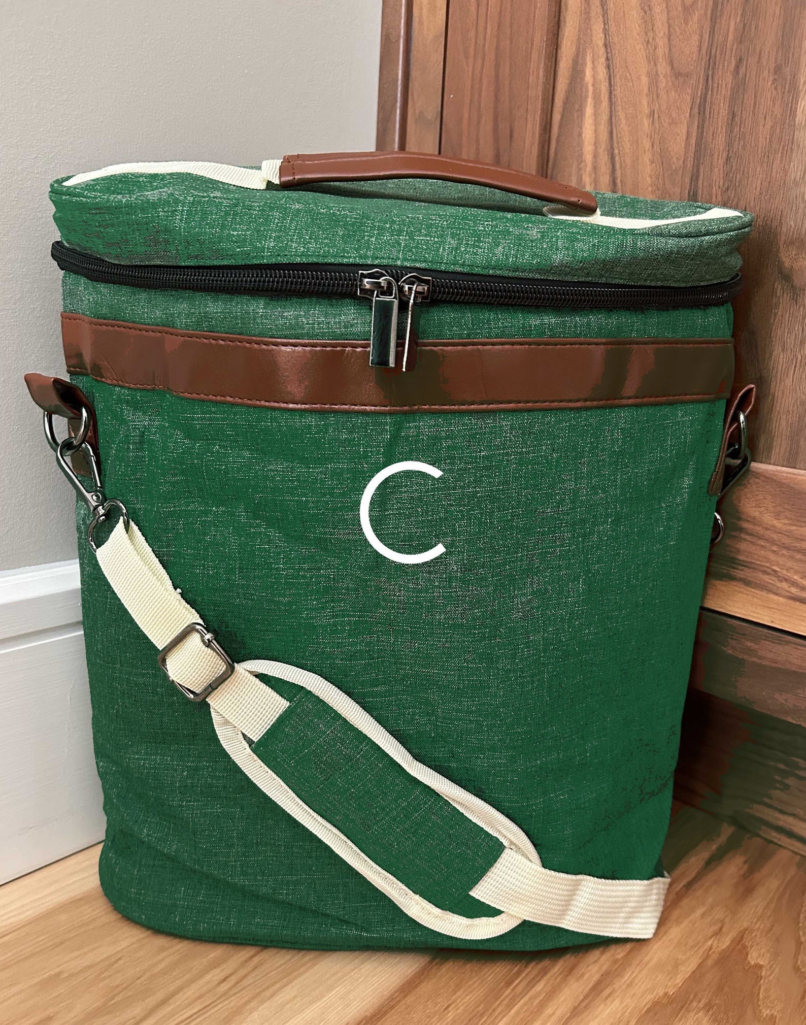Personalized Insulated Wine Tote Etsy