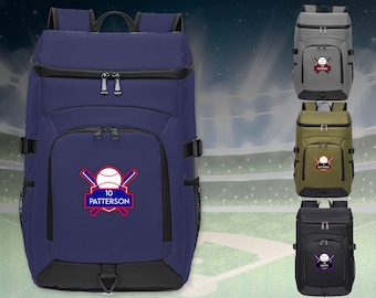 Personalized Baseball Backpack Cooler: Insulated Team Bag