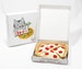 Catnip Cat Toy Catnip Pizza with Organic Catnip or Valerian cat toy Food Catnip toy cute cat toy Pizza Slice or Box 