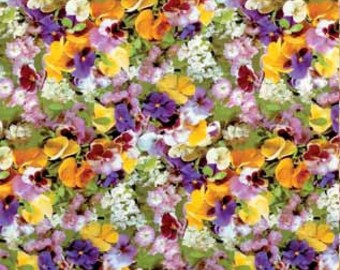 Wachstuch Tischdecke Sommer Blumen 01410-03 eckig rund oval
