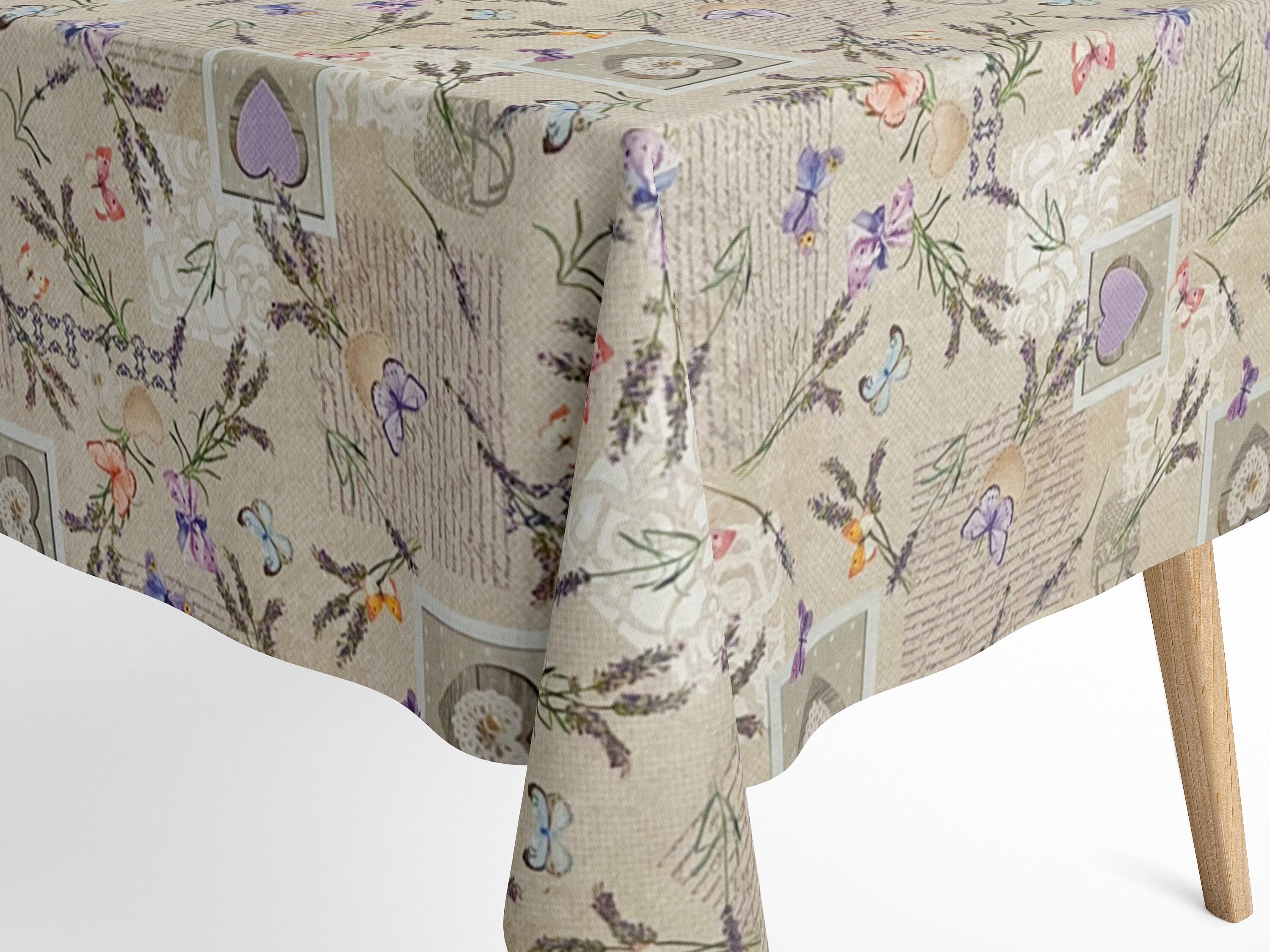 Martina Home Wachstuchtischdecke 'Provence' - Wasserfest & Fleckenabweisend, 100 X 140 Cm