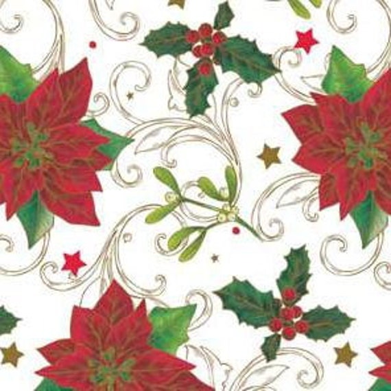 Weihnachts-Wachstuch Für Tisch – Meterware, Rutschfest, Mit Fleece-Rückseite, Viele Größen Wählbar (z.B. 50x140 Cm)