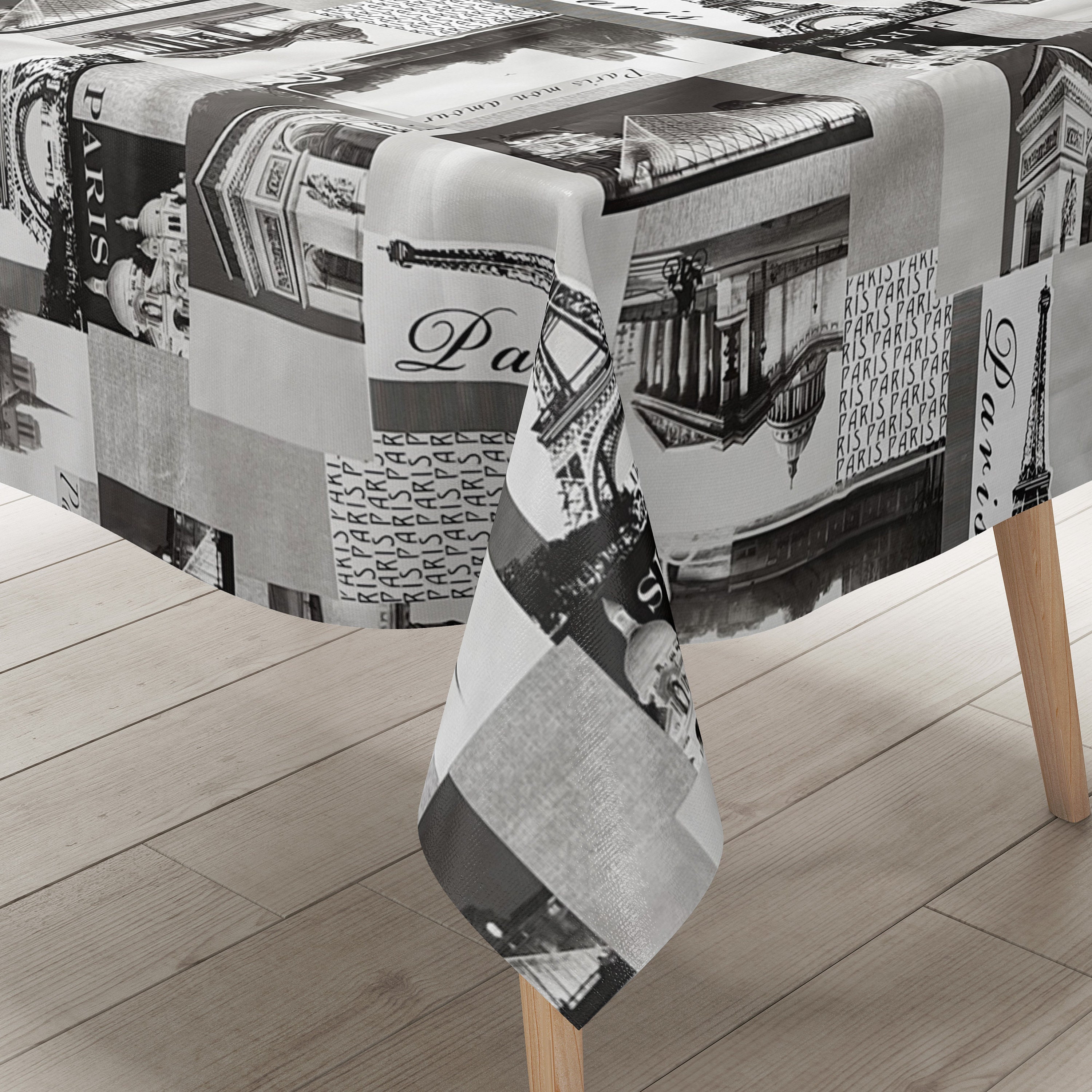 Kevkus OZ-8028 Nappe En Toile Cirée Au Mètre Motif Trèfle à