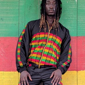 Kente Hoodie, African Print Hoodie, Unisex 90s Clothing, African Festival Clothing, Hippie Jacket, Zipped Hoodie, Kente Cloth, Rave Hoodie