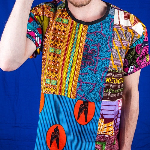 Dashiki Kente African Mens Womens Blouse Hippie Ethnic Shirt 10 pieces WHOLESALE 