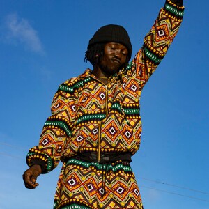 Mens cheap colourful tracksuit