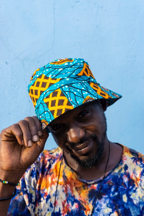 Printed Bucket Hat Men Summer Hat 