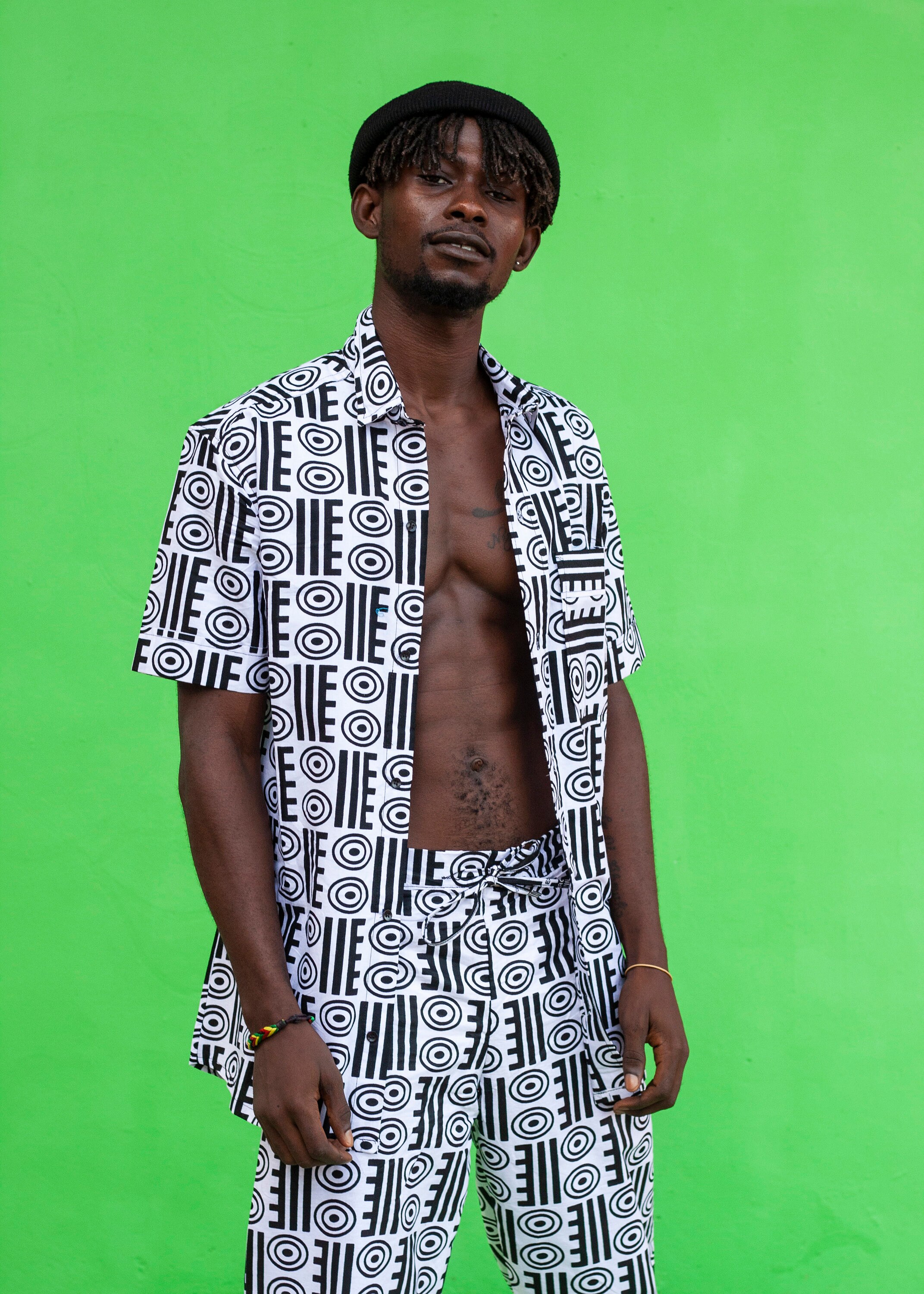 Black and White T-shirt Men's Summer Shirt African Print | Etsy UK