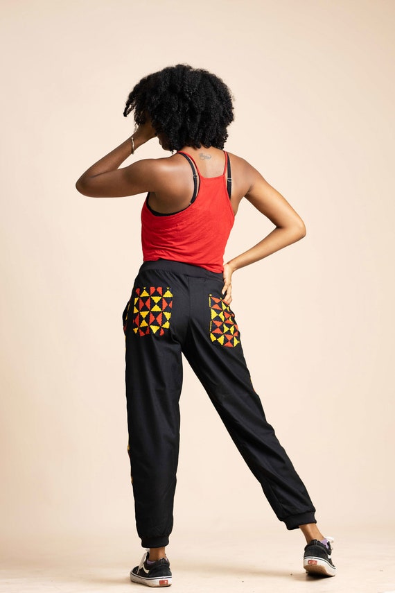 Tracksuit Trousers African Print Pants 